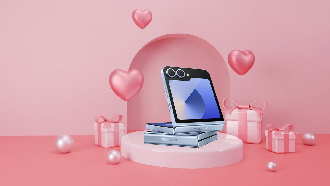 Celebrate Valentine's Day 2025 with the Samsung Galaxy Z Flip 6