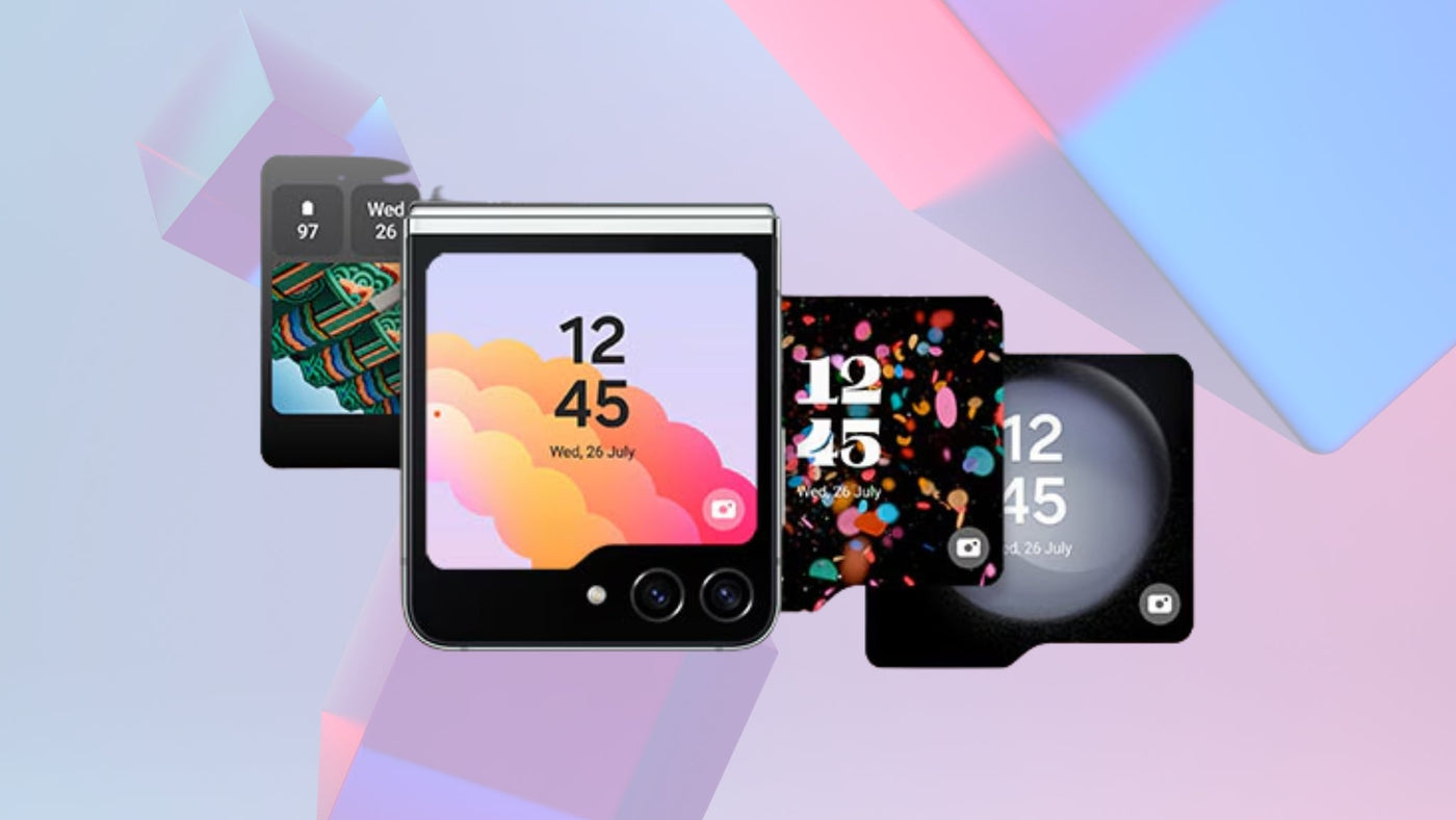 How to Personalize Your Z Flip 7 Cover Screen
