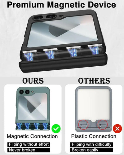 TitanFlex Z Flip 7, 6 & 5 Shockproof Case with Hinge Protection
