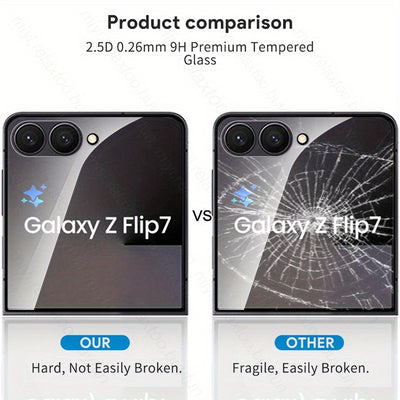 TotalGuard Flip 7, 6,5 – 4-in-1 HD Tempered Glass Protection Kit