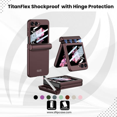 TitanFlex Z Flip 6 Shockproof Case