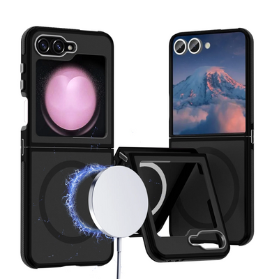 MatteShield MagSafe  Z Flip 7, 6, 5  Sleek Wireless Charging Armor Case