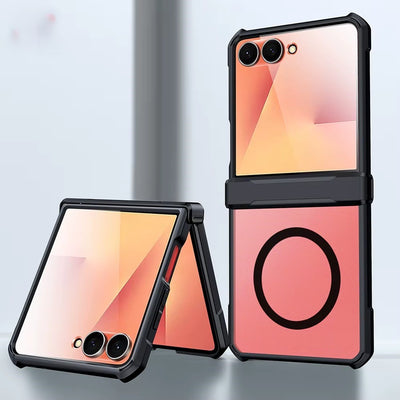 CrystalCush Flip 7,6,5,4 – Ultra-Slim Shockproof Airbag Case