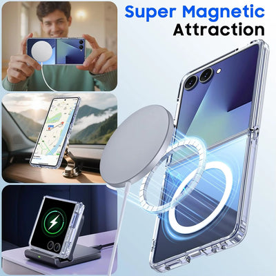 PureMag Flip 7 , 7FE – Magnetic Transparent Case