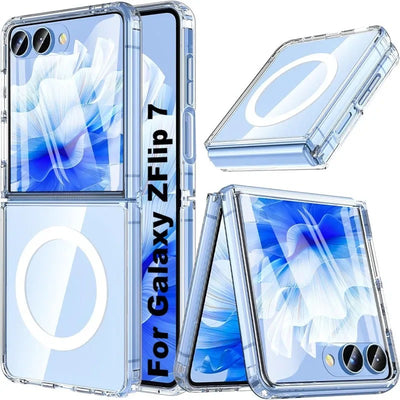 CrystalMag Flip 7 , 7 FE, 6 – Clear MagSafe Case