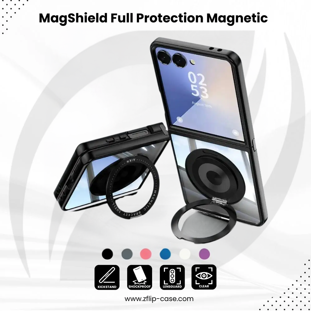 MagShield Z Flip 7, 6 Full Protection Magnetic Case