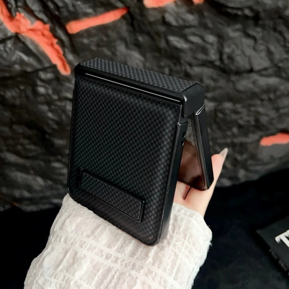 GridFlex Flip 7,6,5,4 – Carbon Fiber Shockproof Case