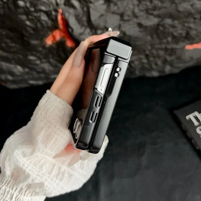 GridFlex Flip 7,6,5,4 – Carbon Fiber Shockproof Case