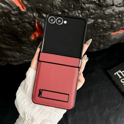 GridFlex Flip 7,6,5,4 – Carbon Fiber Shockproof Case