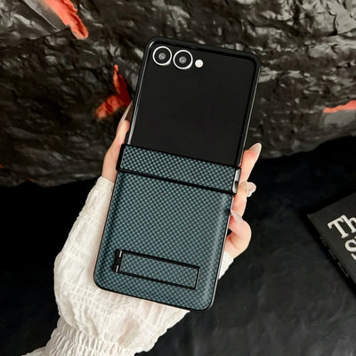 GridFlex Flip 7,6,5,4 – Carbon Fiber Shockproof Case