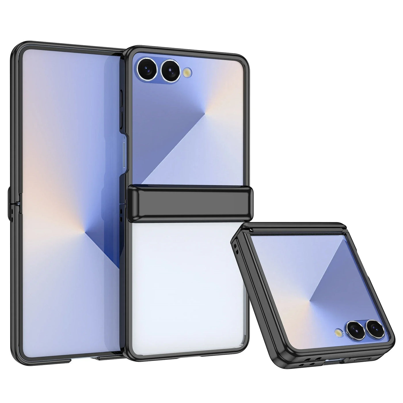 GlimmerHinge Flip 7,6,5 Electroplated Full Protection Case