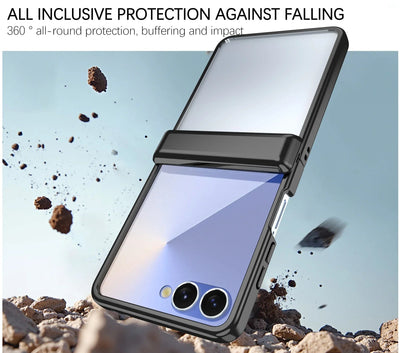 GlimmerHinge Flip 7,6,5 Electroplated Full Protection Case