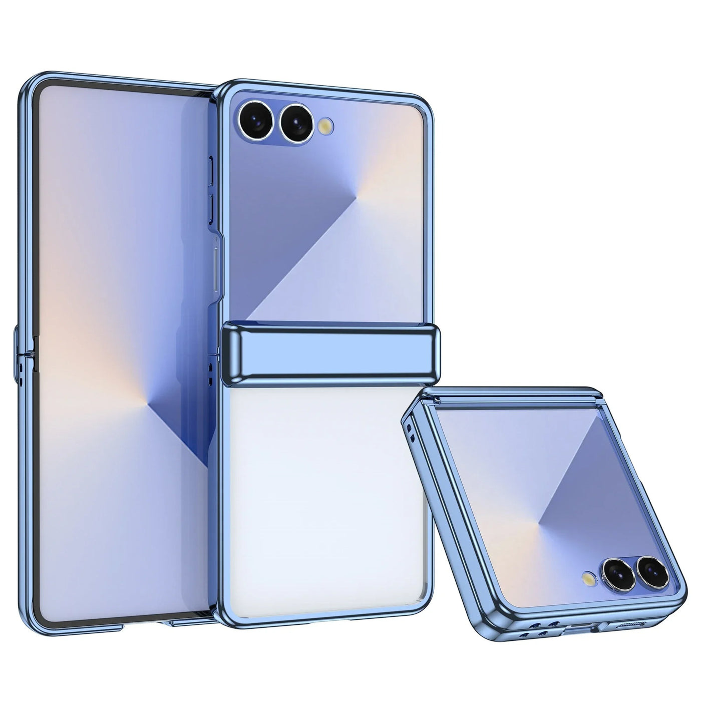 GlimmerHinge Flip 7,6,5 Electroplated Full Protection Case