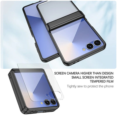 GlimmerHinge Flip 7,6,5 Electroplated Full Protection Case