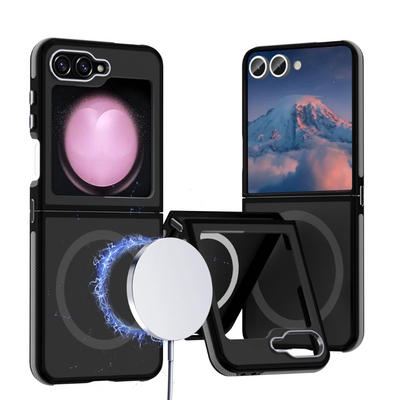 MatteShield MagSafe  Z Flip 7, 6, 5  Sleek Wireless Charging Armor Case