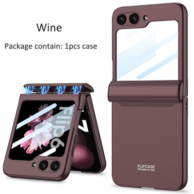 HingeFlow Matte  Z Flip 6 Magnetic Shield & Screen Guard Case