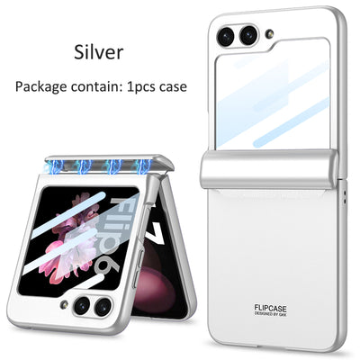 HingeFlow Matte  Z Flip 6 Magnetic Shield & Screen Guard Case