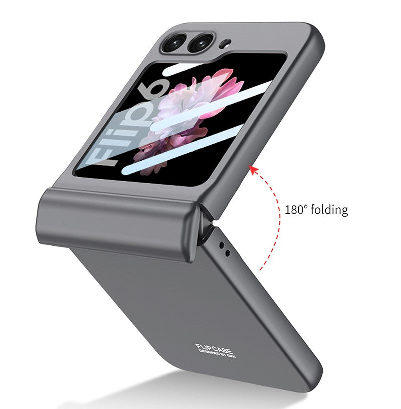 HingeFlow Matte  Z Flip 6 Magnetic Shield & Screen Guard Case