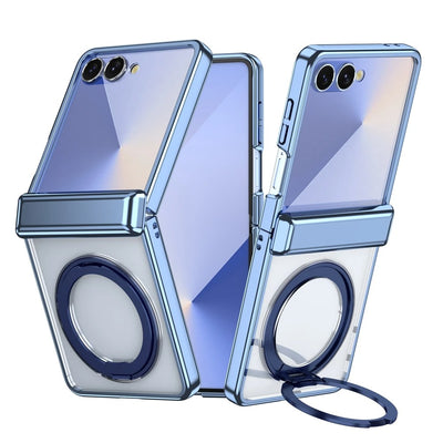 LumiShield Flip 7, 6, 5 – Electroplate MagSafe Ring Case