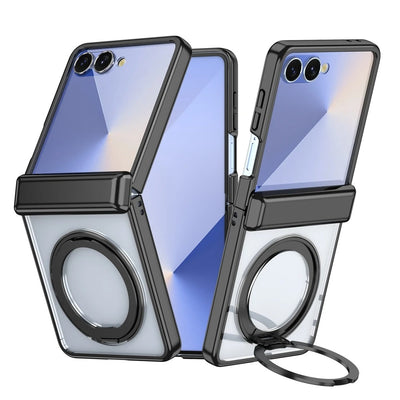 LumiShield Flip 7, 6, 5 – Electroplate MagSafe Ring Case