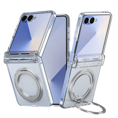LumiShield Flip 7, 6, 5 – Electroplate MagSafe Ring Case