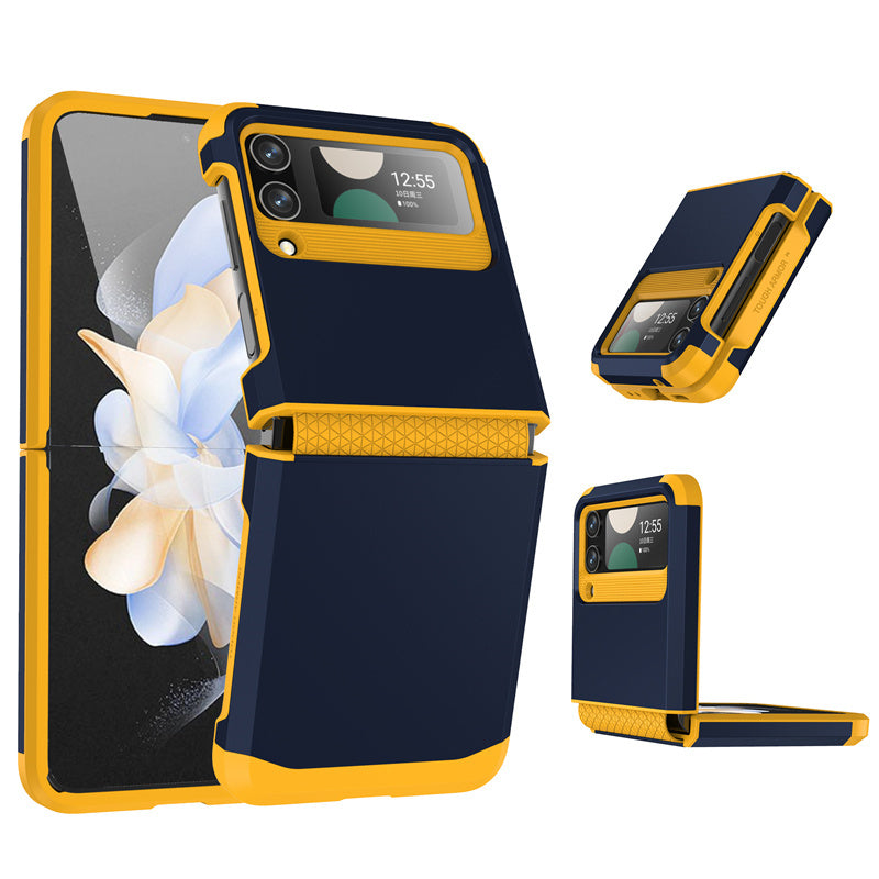 Luxury Soft Hinge  Z Flip 6,5,4,3  Full Protection & Shockproof Case