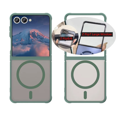 GhostMag Flip 7,6,5,4– Matte MagSafe Slim Armor Case