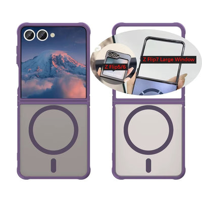 GhostMag Flip 7,6,5,4– Matte MagSafe Slim Armor Case