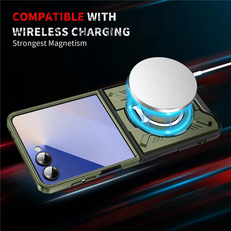MagnoGrip Flip 7 – Magnetic Ring Armor Case