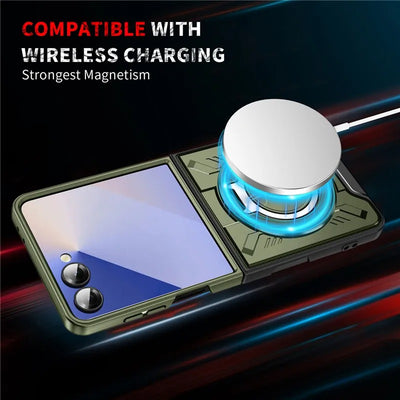 MagnoGrip Flip 7 – Magnetic Ring Armor Case
