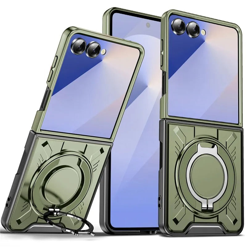 MagnoGrip Flip 7 – Magnetic Ring Armor Case