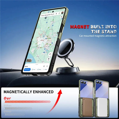 MagnoGrip Flip 7 – Magnetic Ring Armor Case