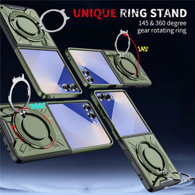 MagnoGrip Flip 7 – Magnetic Ring Armor Case