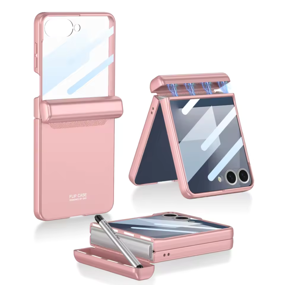 TitanFlex Z Flip 7, Shockproof Case with Hinge Protection