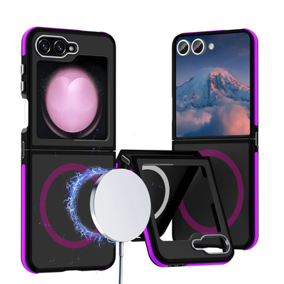 MatteShield MagSafe  Z Flip 7, 6, 5  Sleek Wireless Charging Armor Case