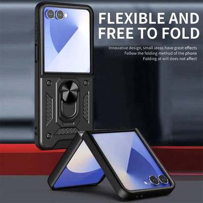 ArmorRing™ Rugged Kickstand Case for Galaxy Z Flip Series
