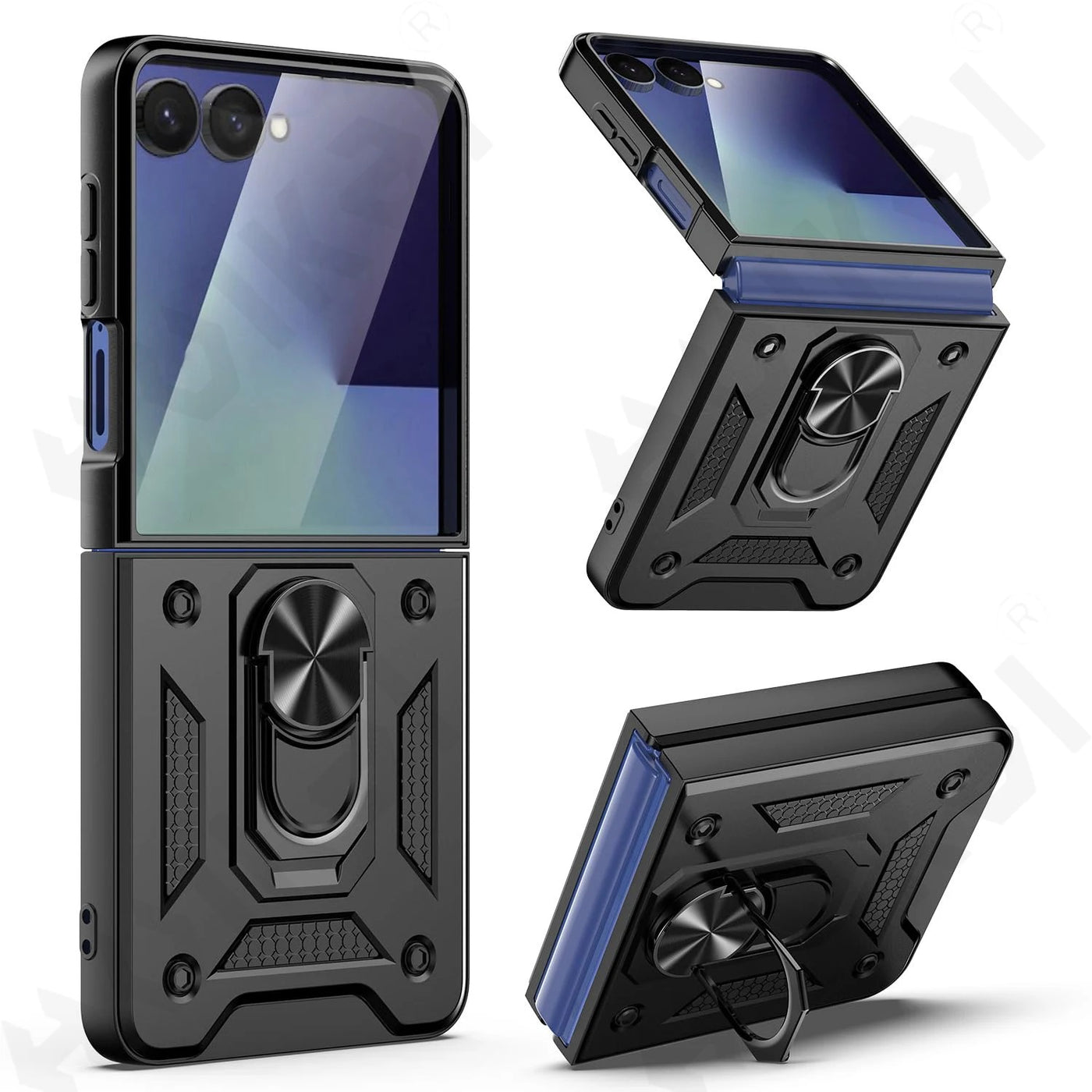 ArmorRing™ Rugged Kickstand Case for Galaxy Z Flip Series