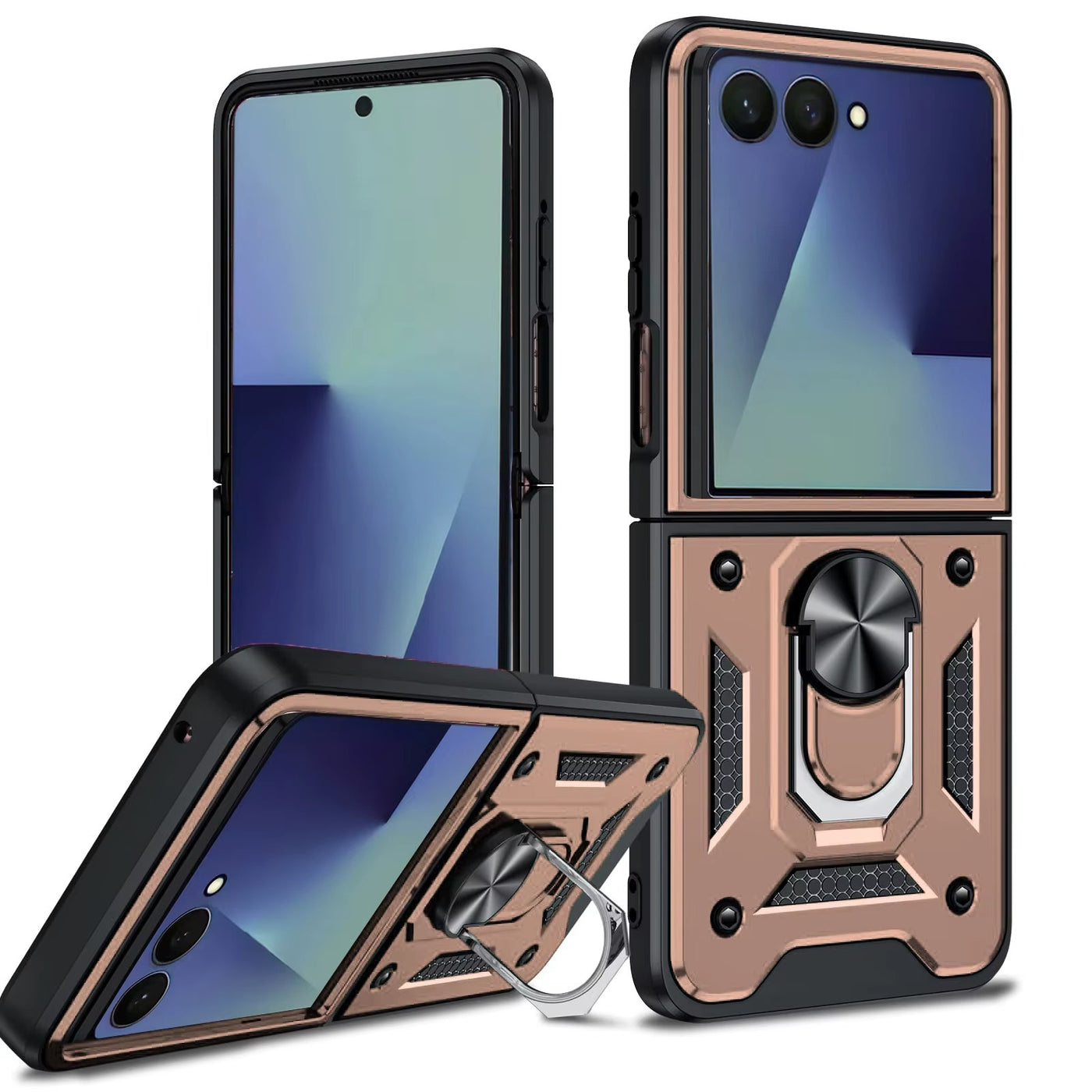 ArmorRing™ Rugged Kickstand Case for Galaxy Z Flip Series