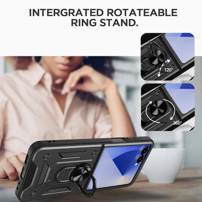 ArmorRing™ Rugged Kickstand Case for Galaxy Z Flip Series