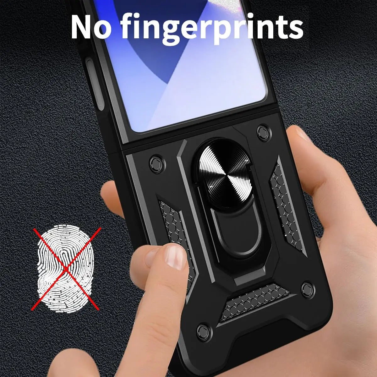 ArmorRing™ Rugged Kickstand Case for Galaxy Z Flip Series