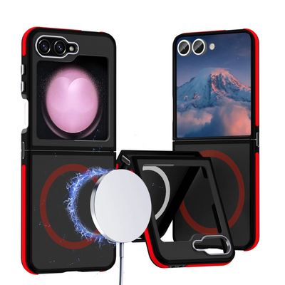 MatteShield MagSafe  Z Flip 7, 6, 5  Sleek Wireless Charging Armor Case