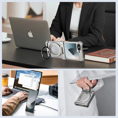 FlipRing 360 – MagSafe Kickstand Case for Galaxy Z Flip 6