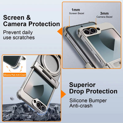 FlipRing 360 – MagSafe Kickstand Case for Galaxy Z Flip 6