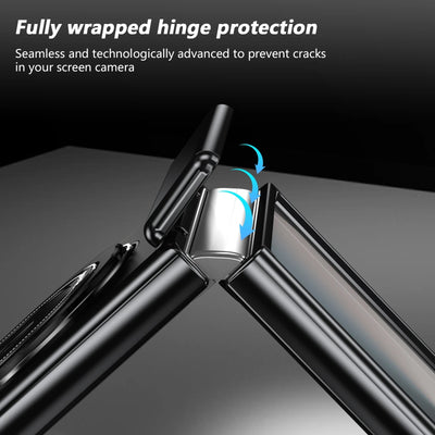OrbitRing Flip 7, 6, 5, 4 – 360° Magnetic Hinge Armor Screen Film Case
