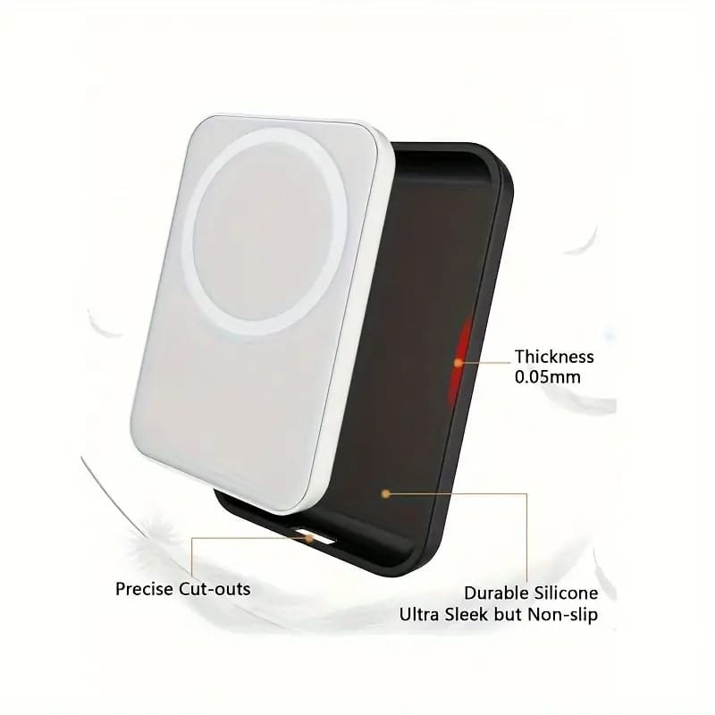 SafeGuard Magnetic Wireless Power Bank Case Sleek Drop Protection