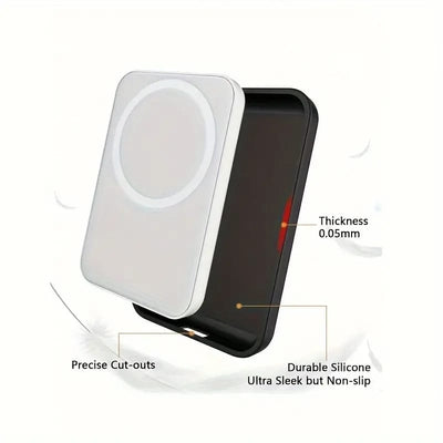 SafeGuard Magnetic Wireless Power Bank Case Sleek Drop Protection