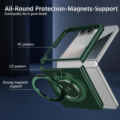SpinFort Flip 7,6,5,4 360° Magnetic Ring Armor  Case
