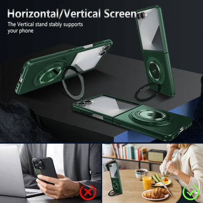SpinFort Flip 7,6,5,4 360° Magnetic Ring Armor  Case