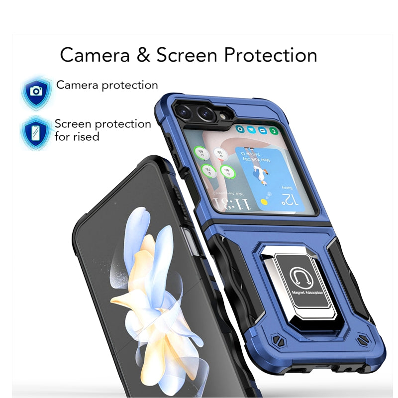 TitanGuard Z Flip 6, 5, 4, 3 Defender Case Military-Grade TitanGuard Z Flip 6, 5, 4, 3 Defender Case Military-Grade