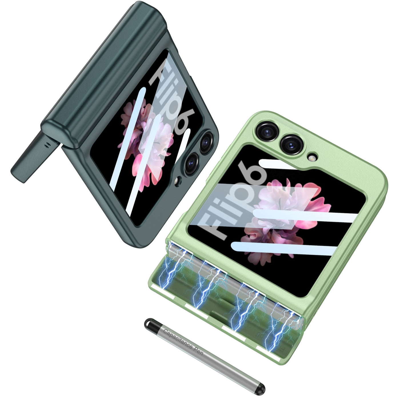 TitanFlex Z Flip 6 Shockproof Case with Hinge Protection